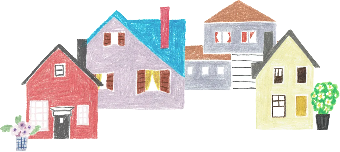 街並みのイラスト
